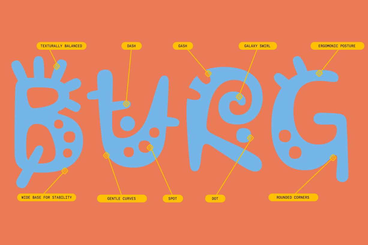 Kablammo孟菲斯风格英文字体，免费可商用 - 字体下载 -
