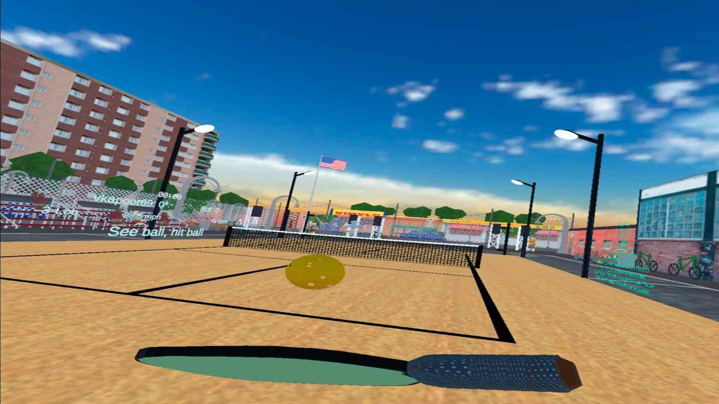 《发球机》Pickleball VR