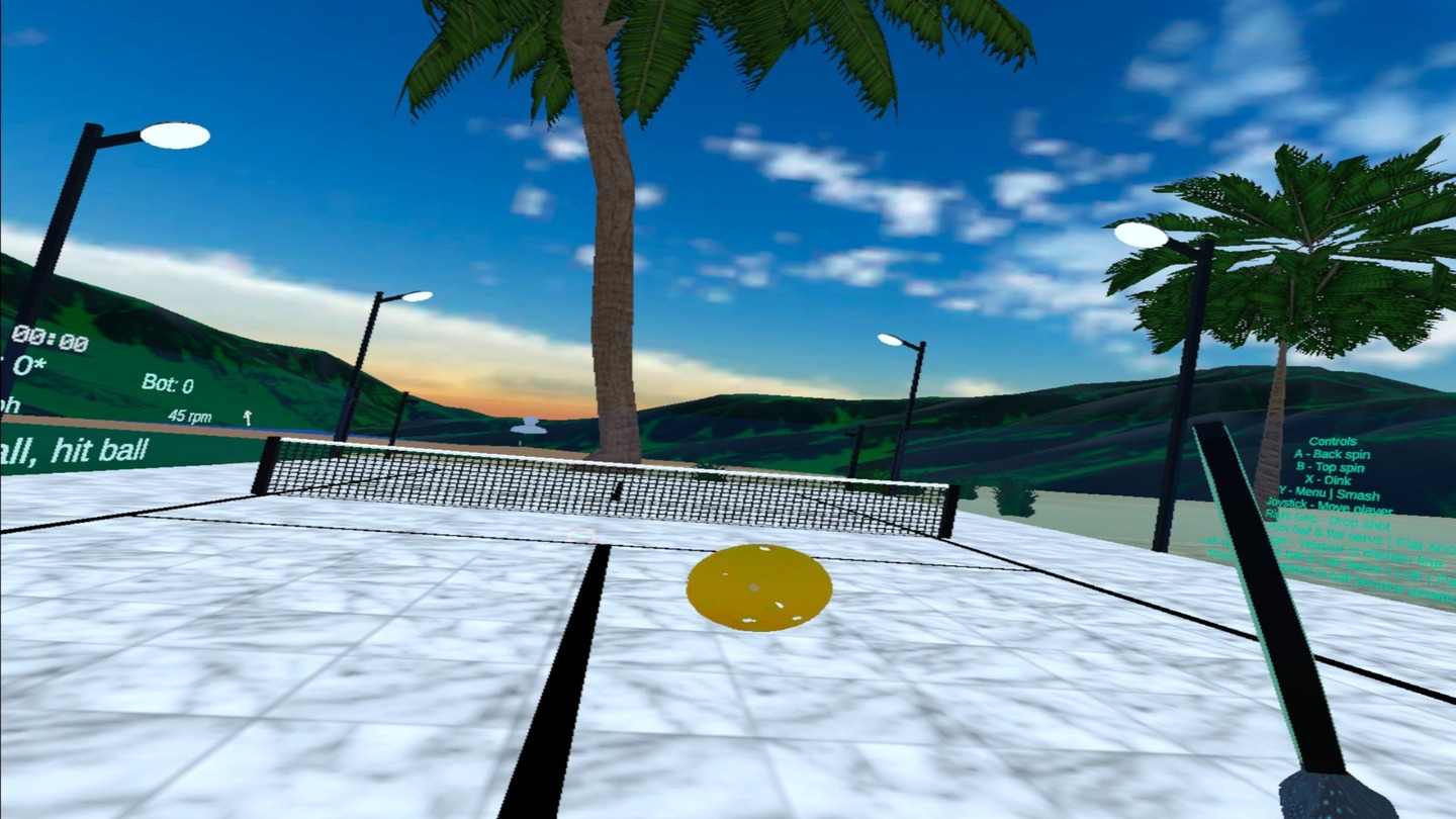 《发球机》Pickleball VR