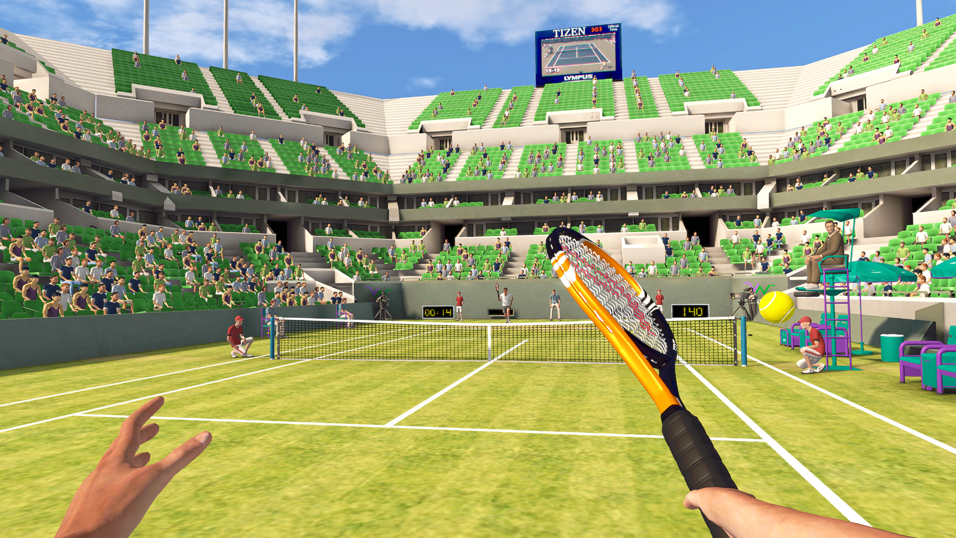 《第一人称网球 – 真正的网球模拟器》First Person Tennis – The Real Tennis Simulator