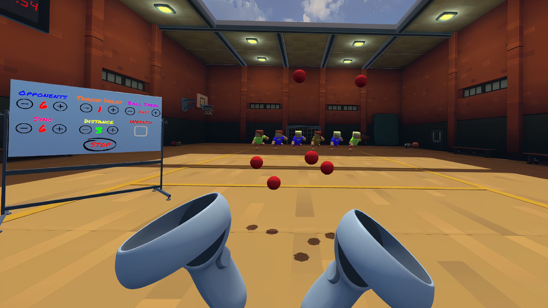 《躲避球训练器》VR Dodgeball Trainer