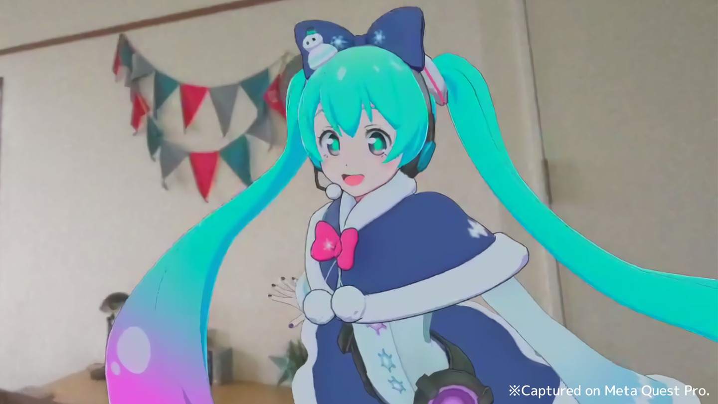 《初音未来全息模型》HoloModels MR