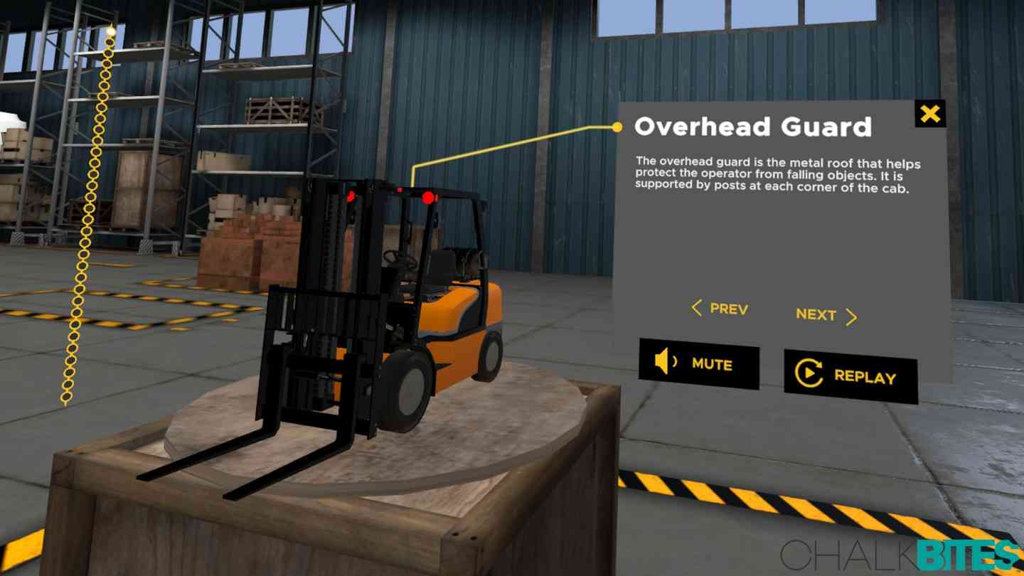 《叉车驾驶模拟器》Chalkbites Forklift Simulator