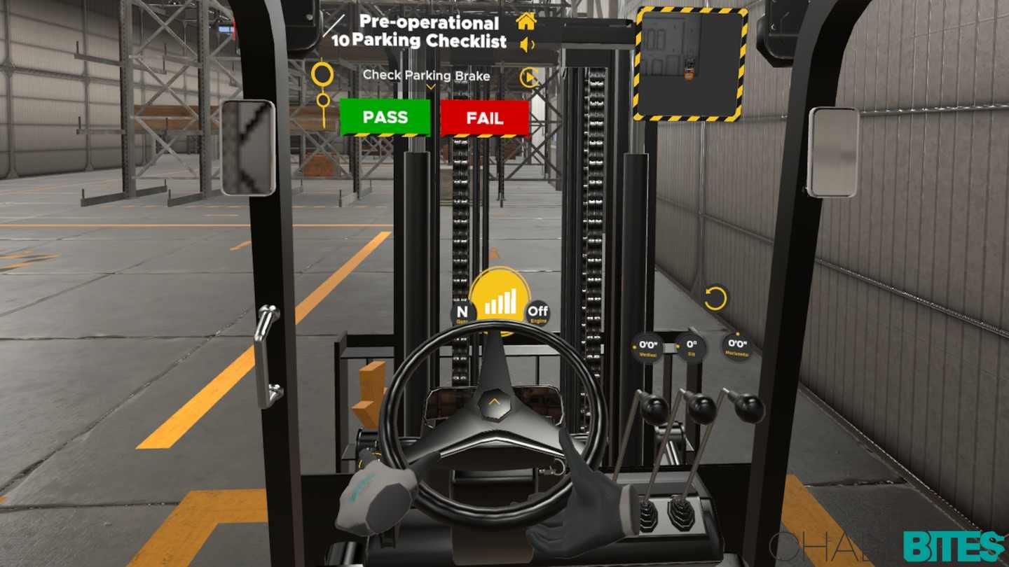 《叉车驾驶模拟器》Chalkbites Forklift Simulator