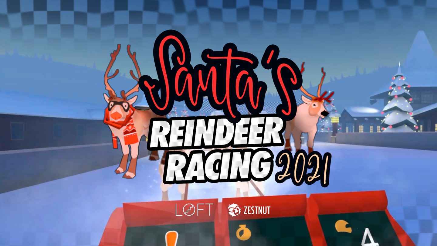 《2021 年圣诞老人驯鹿赛》Santa’s Reindeer Racing 2021