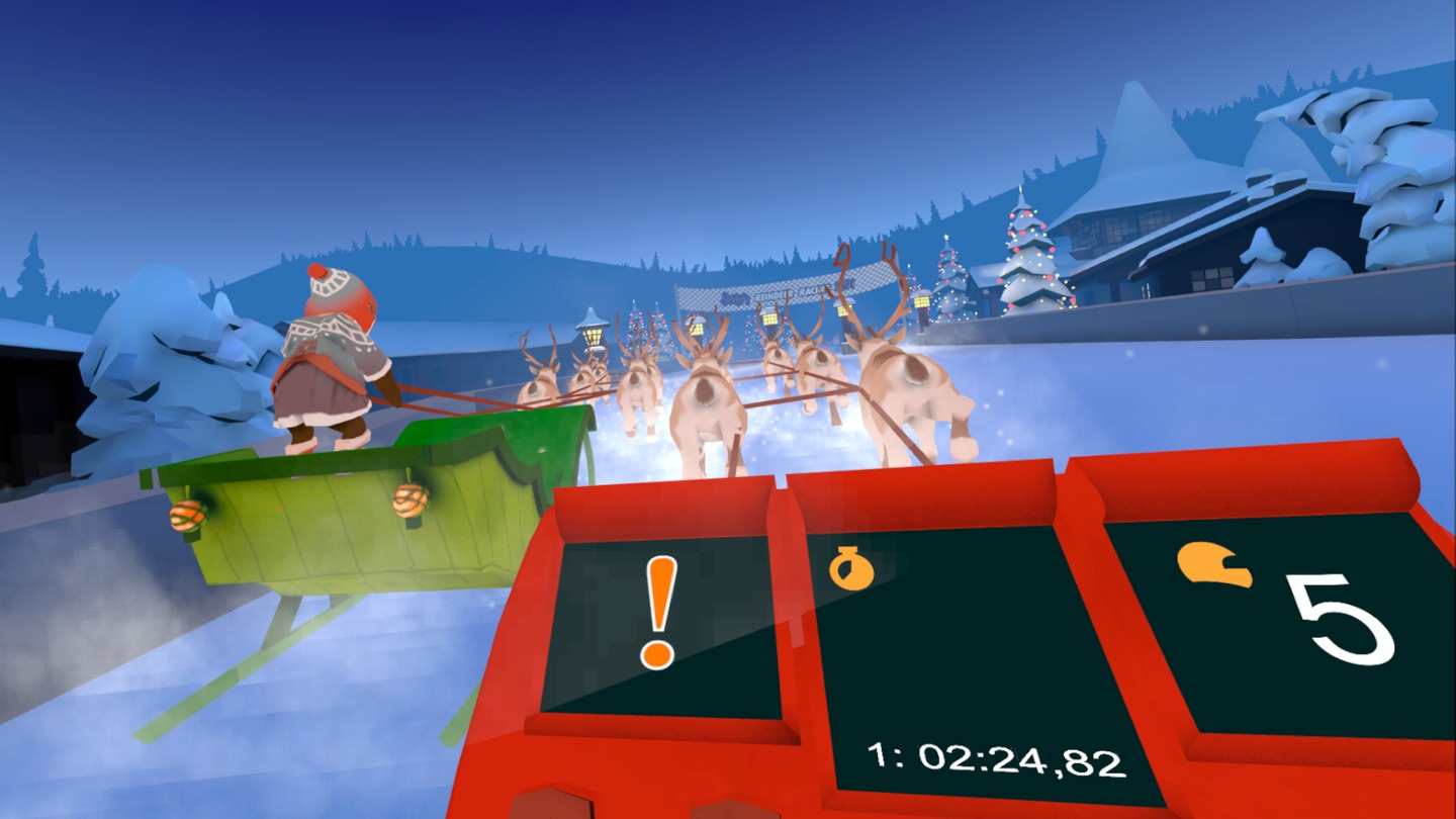 《2021 年圣诞老人驯鹿赛》Santa’s Reindeer Racing 2021