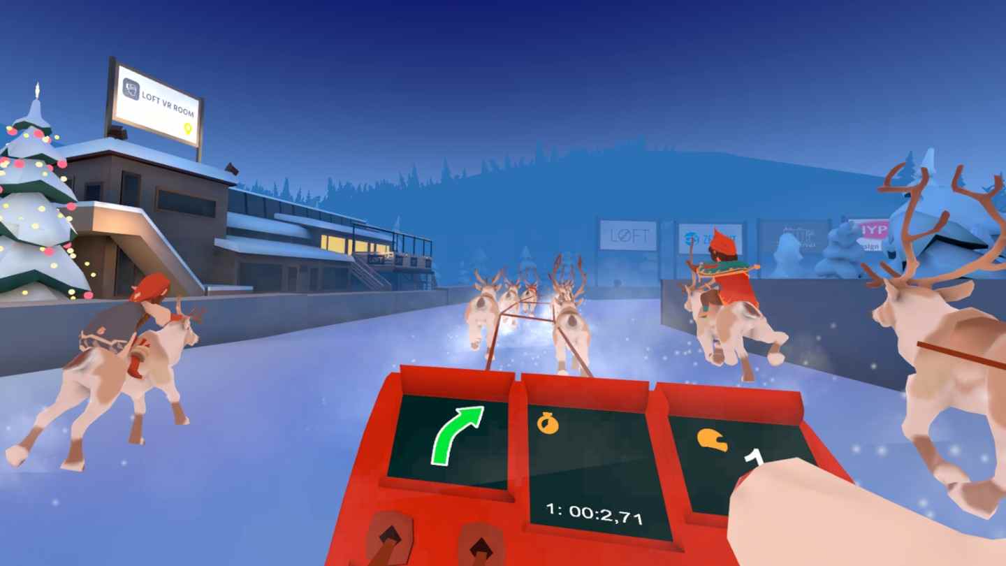 《2021 年圣诞老人驯鹿赛》Santa’s Reindeer Racing 2021