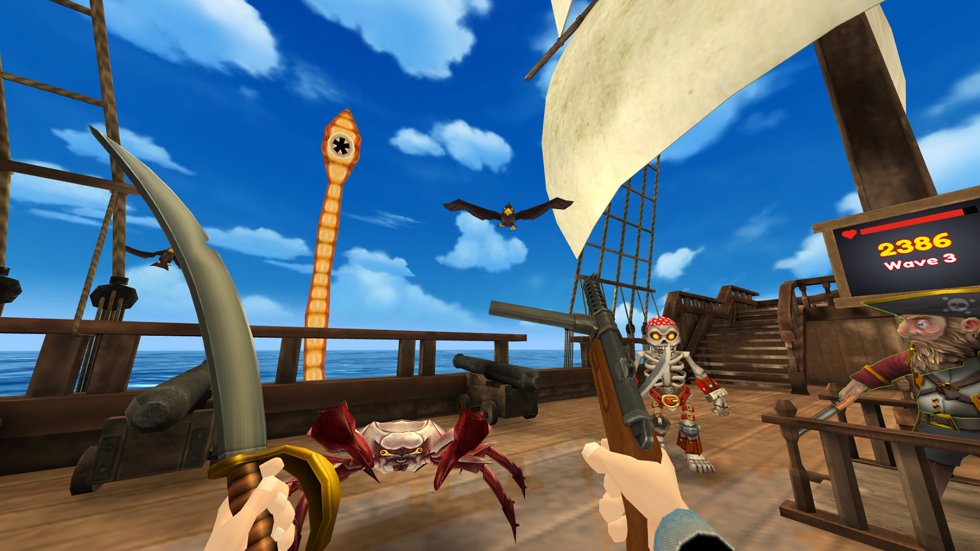 《甲板上的海盗》Pirates on Deck VR