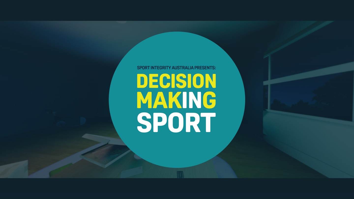 《体育中心》Sport Integrity Australia – Decision Making in Sport