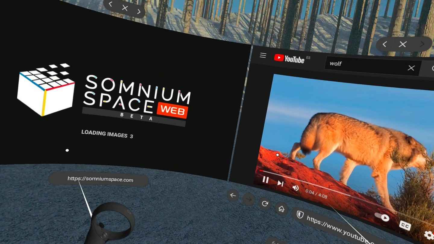 Oculus Quest 应用《狼浏览器》Wolvic