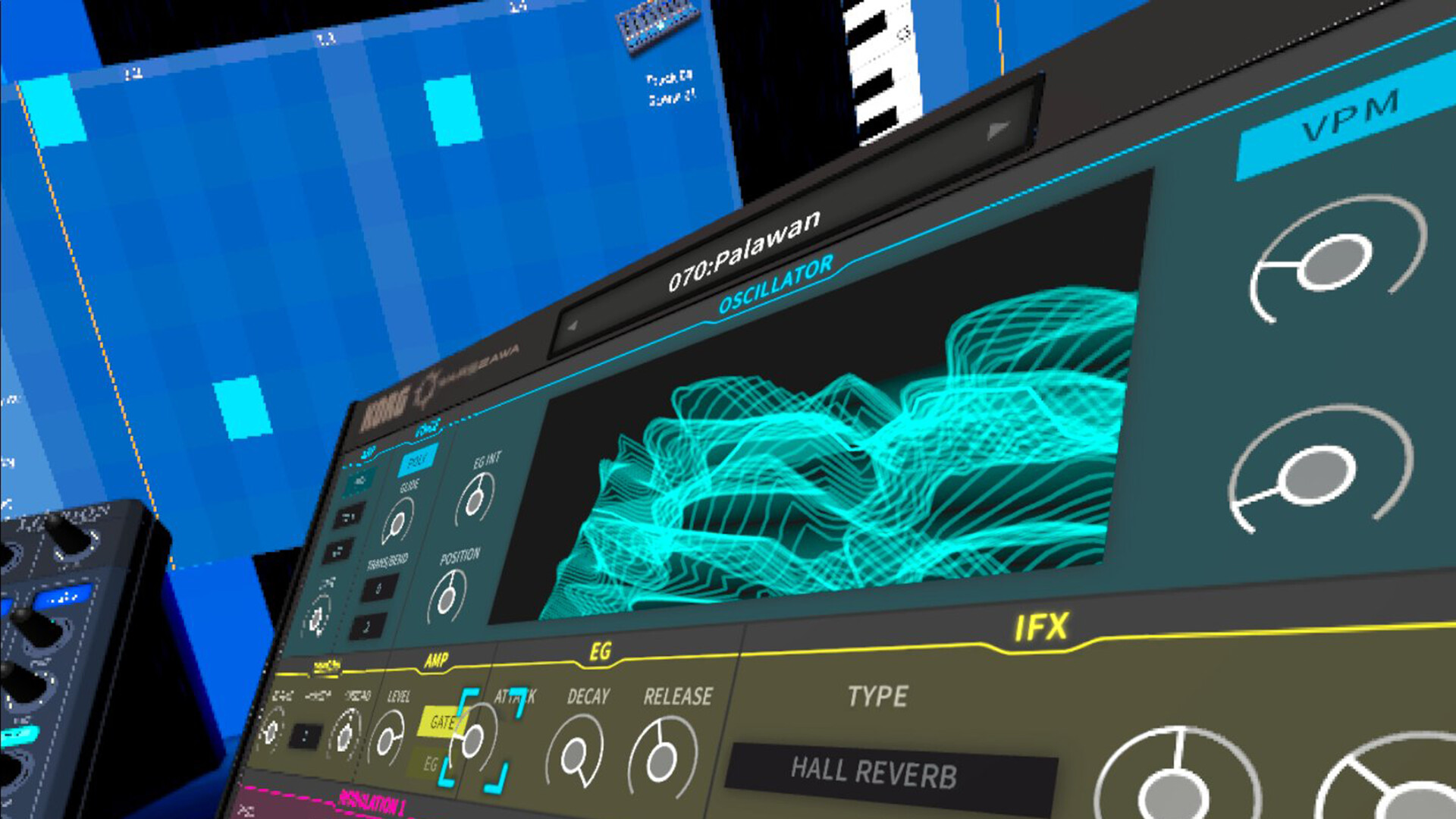 《乐器合成》KORG Gadget VR