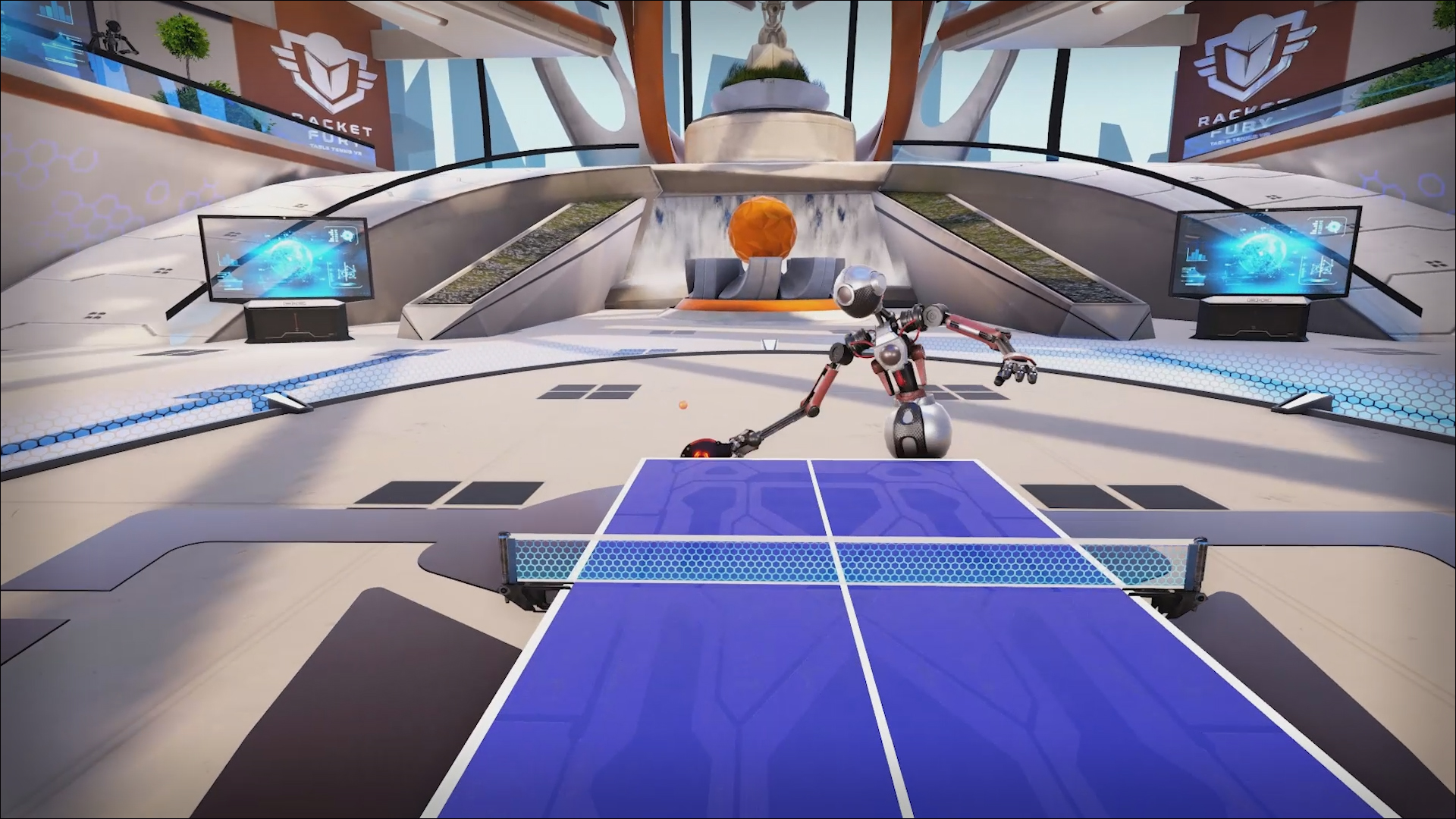 《狂暴球拍汉化中文版》Racket Fury: Table Tennis VR