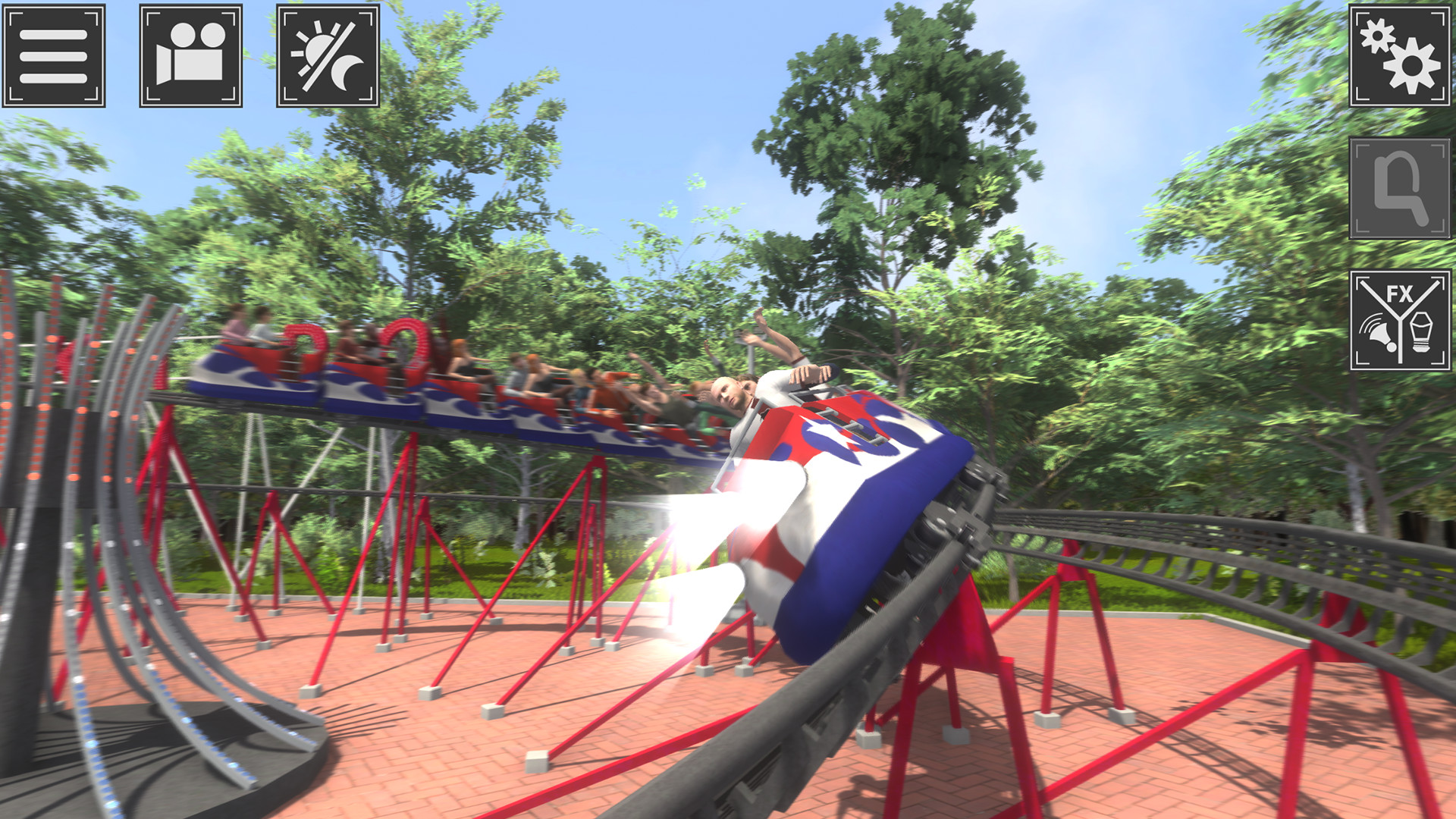 《主题公园模拟器：过山车天堂》Theme Park Simulator: Rollercoaster Paradise VR