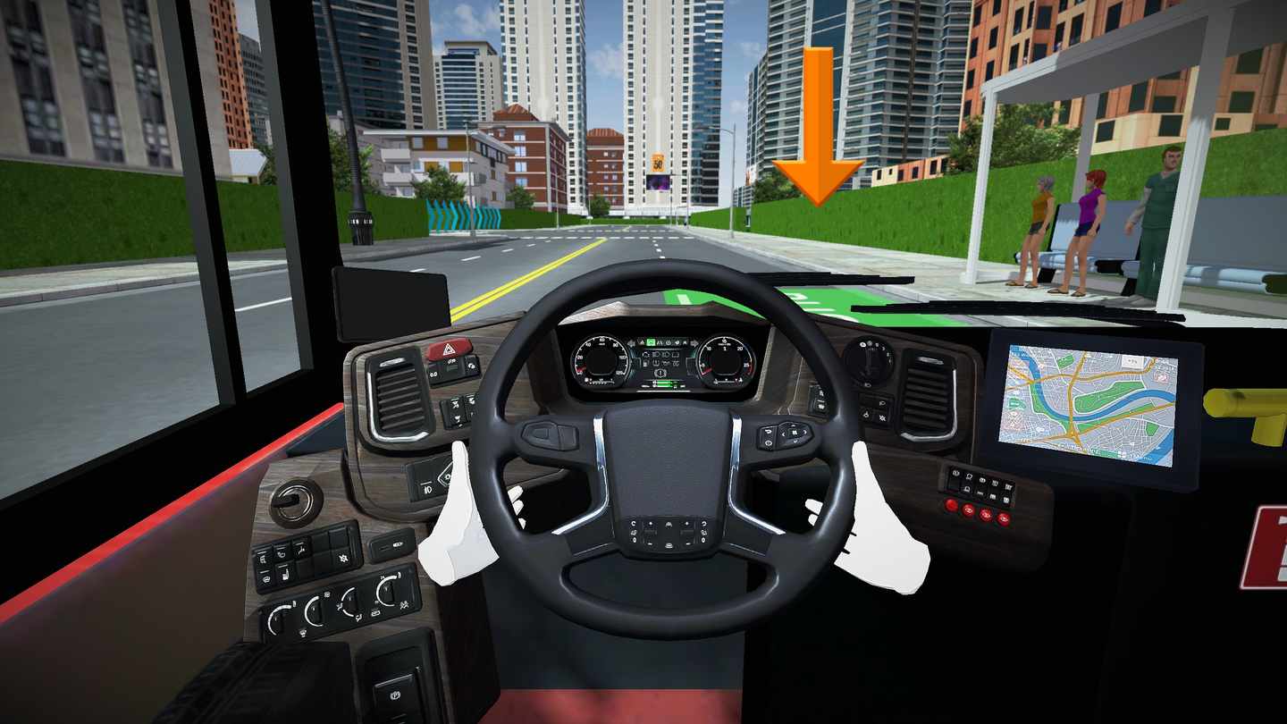 《巴士驾驶游戏 – 巴士模拟器》Bus Driving Game – Bus Simulator