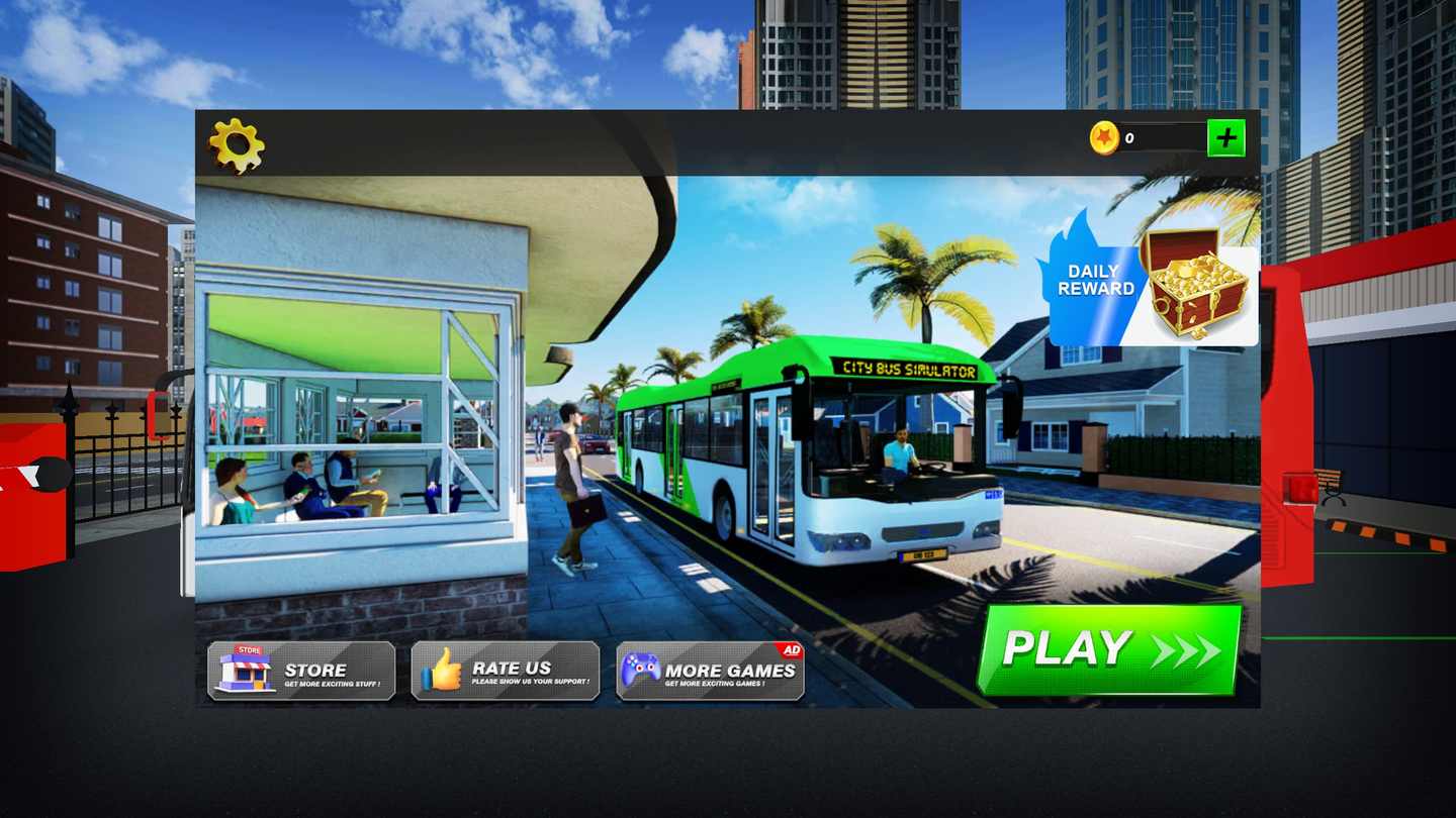 《巴士驾驶游戏 – 巴士模拟器》Bus Driving Game – Bus Simulator