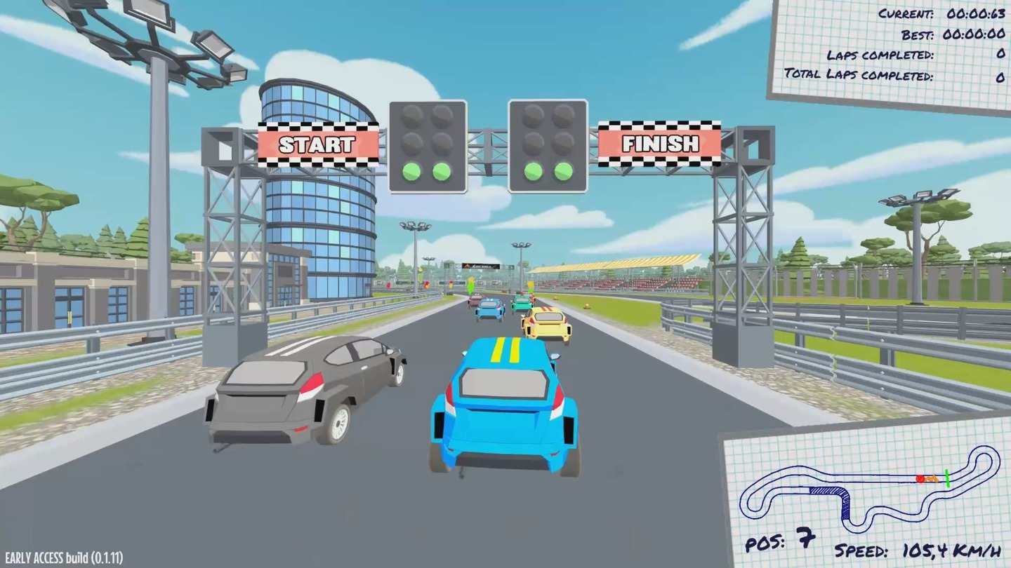 《建造并驾驶赛车》Build and Drive Racing