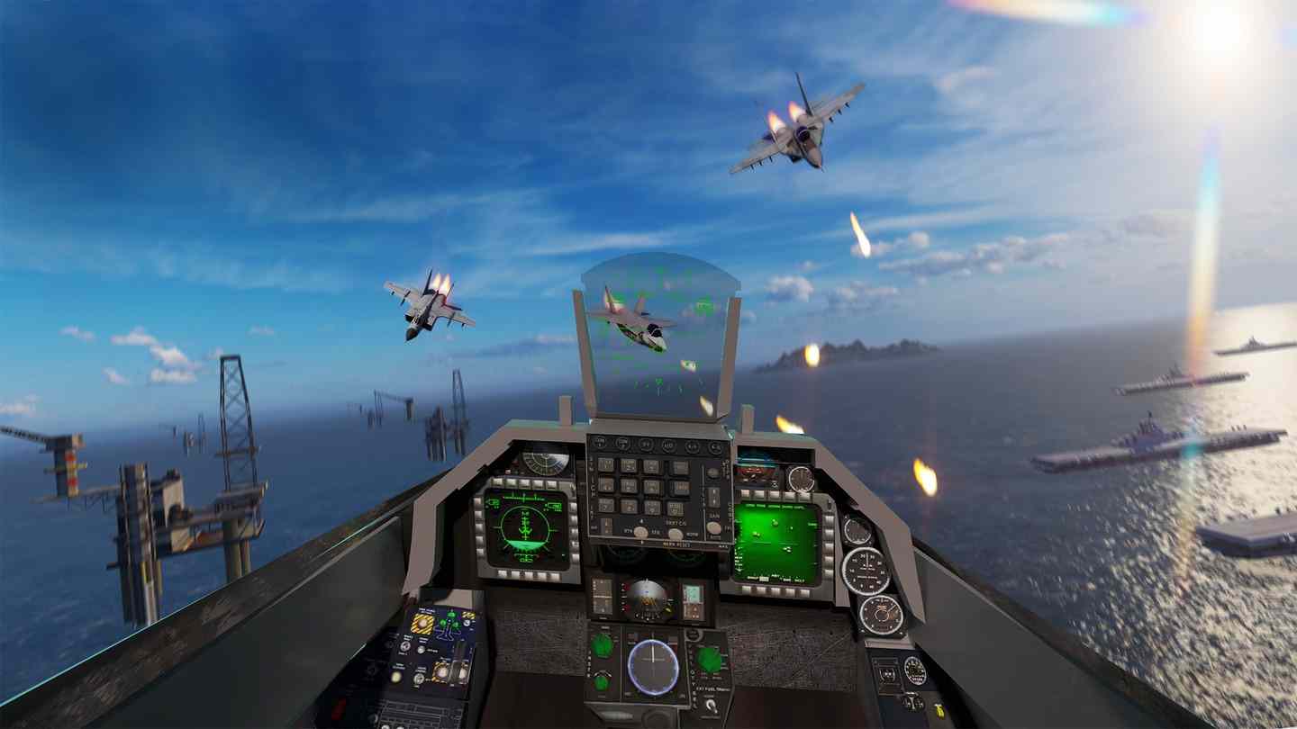 《飞跃战斗机 空战模拟器》FlyVRX – Fighter Jet Air Combat War Simulator