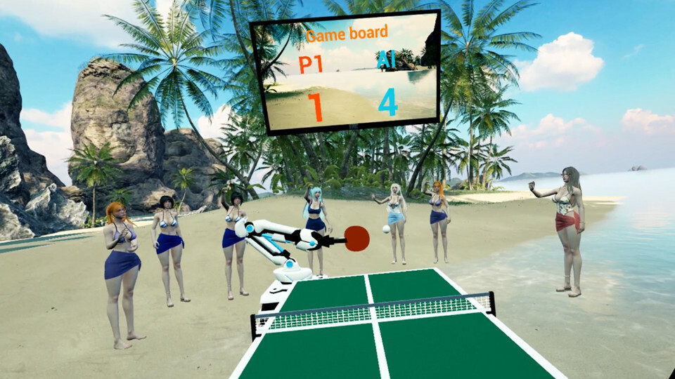 沙滩乒乓宝贝VR (Beach Ping Pong Babes VR）