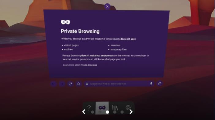 《火狐浏览器》Firefox Reality VR