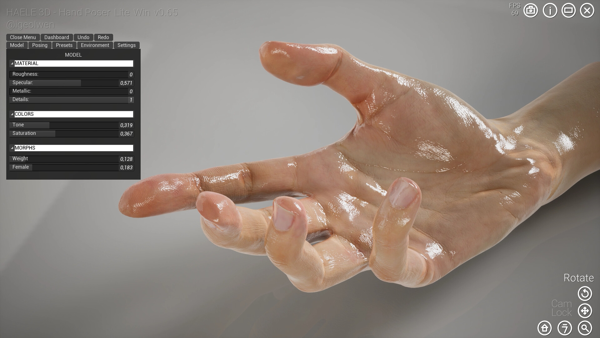 手势精简版 – 绘画参考（HAELE 3D – Hand Poses Lite – Drawing References）