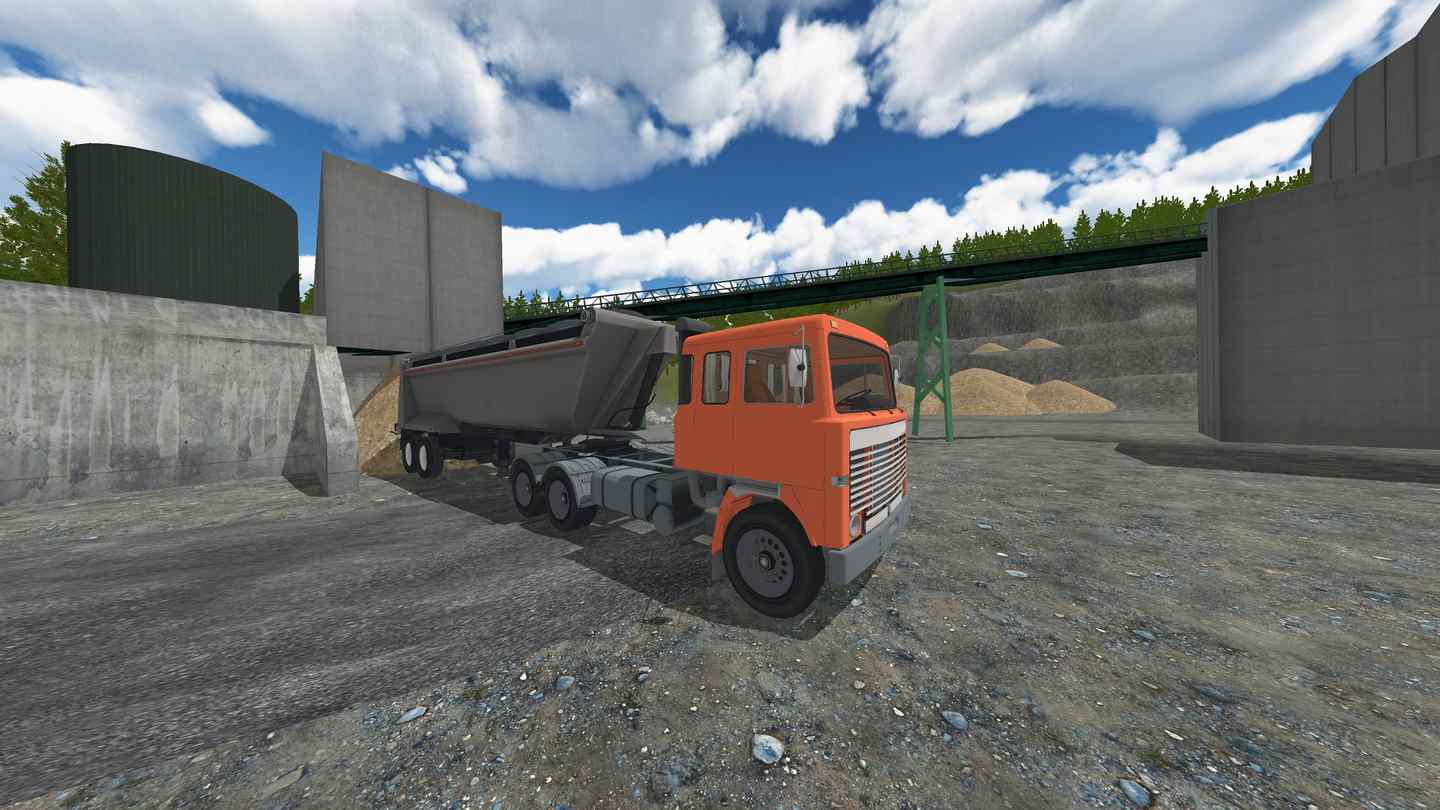 《卡车停车模拟器 VR》Truck Parking Simulator VR